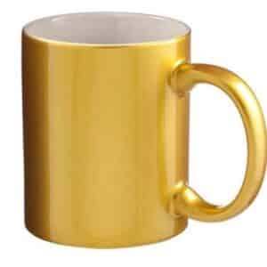 sublimation golden mug