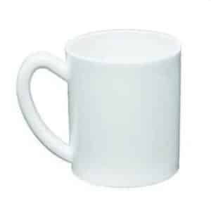 sublimation white polymer mug