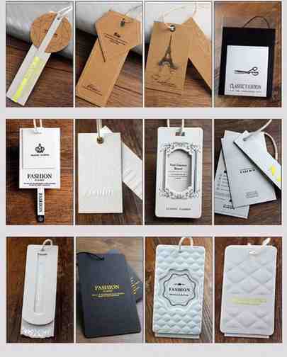 Garment tag printing